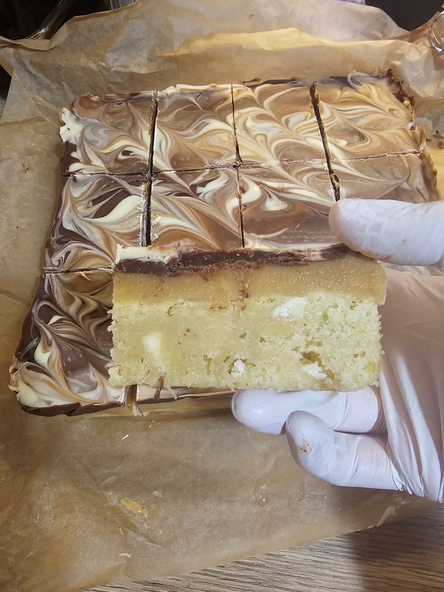 Millionaire's Blondies