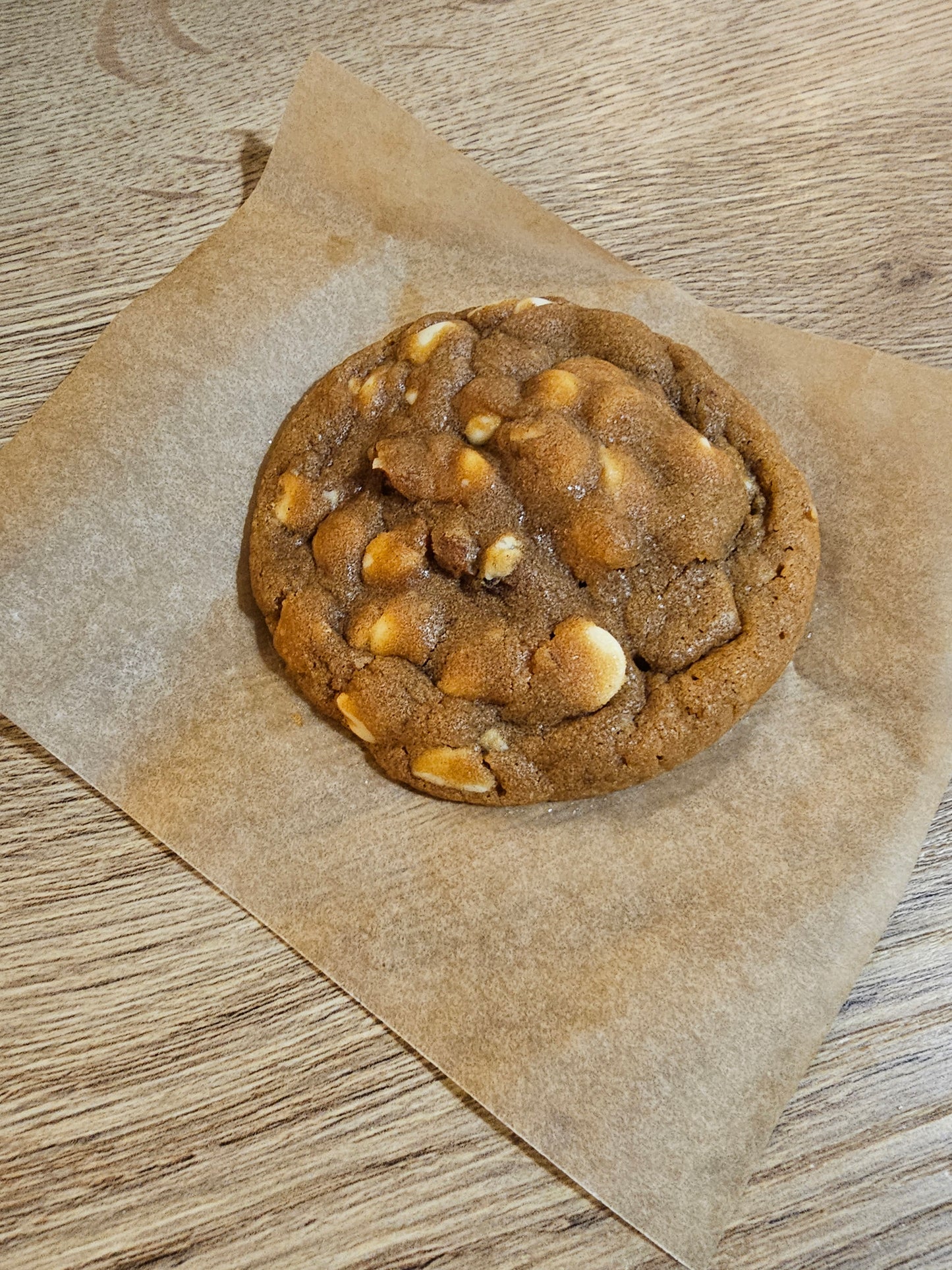 Chai Spiced Cookies with White Chocolate and Pecans