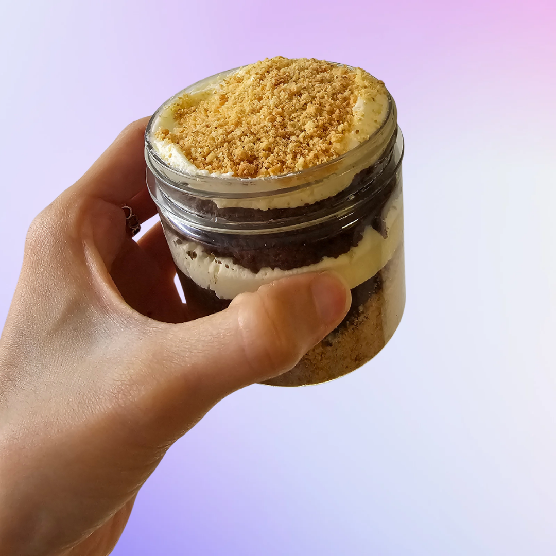 S'mores Cake Jar