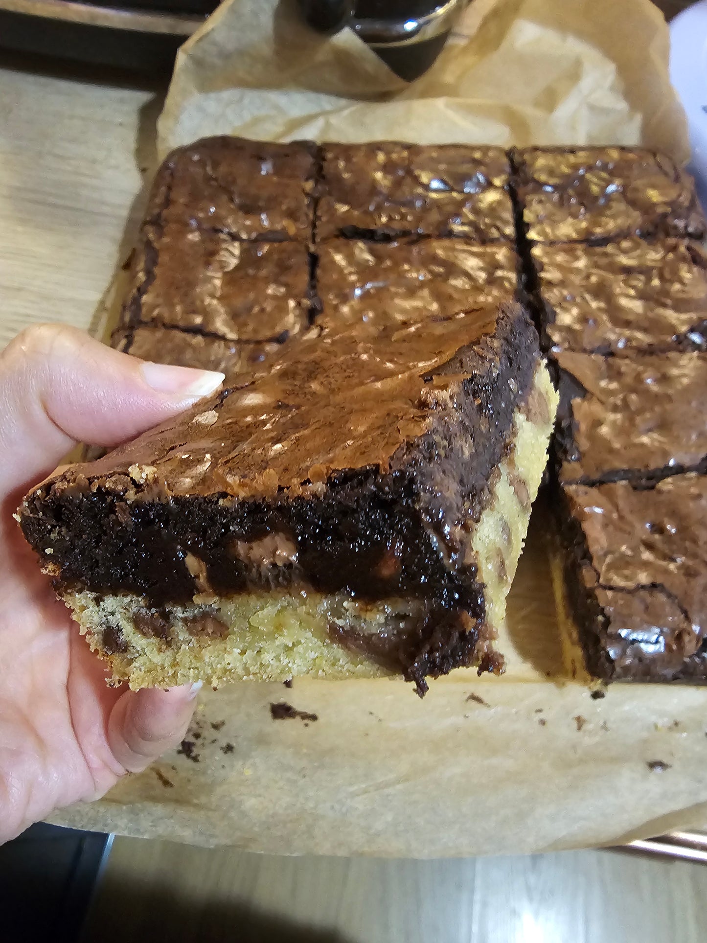 Cookie Layer Brownie "Brookie"