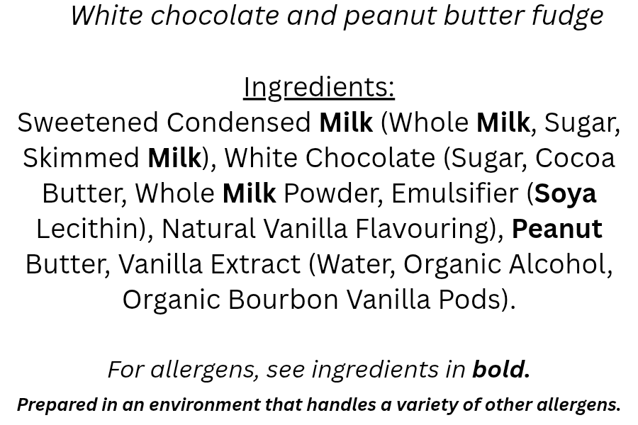 Handmade Fudge