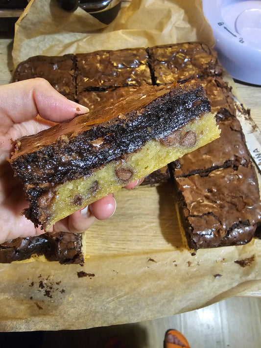 Cookie Layer Brownie "Brookie"